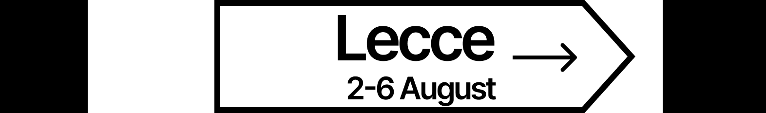 Artist on the Go to Lecce